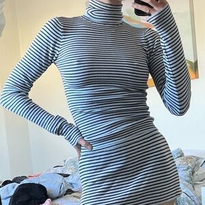 Frankie's Bikinis 	
Tucker Knit Sweater - Montauk Stripe